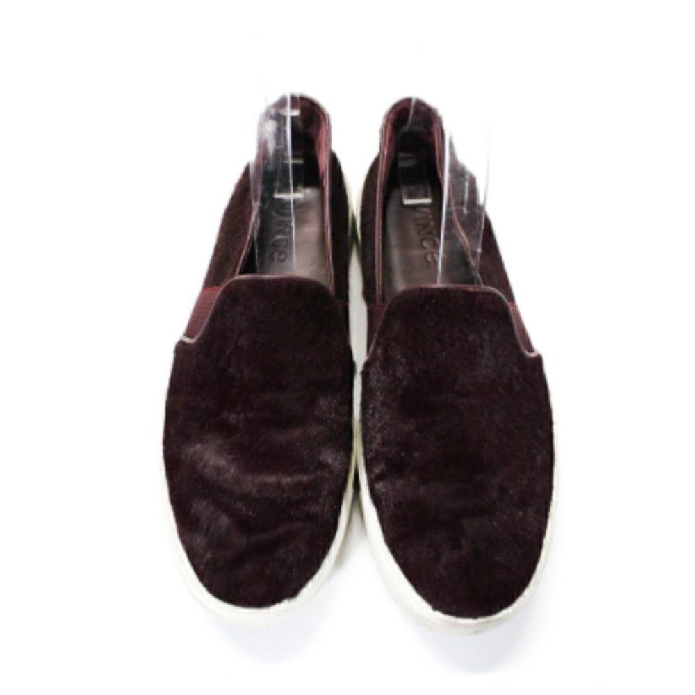 Vince Blair Calf Hair Slip-On Sneakers 7.5